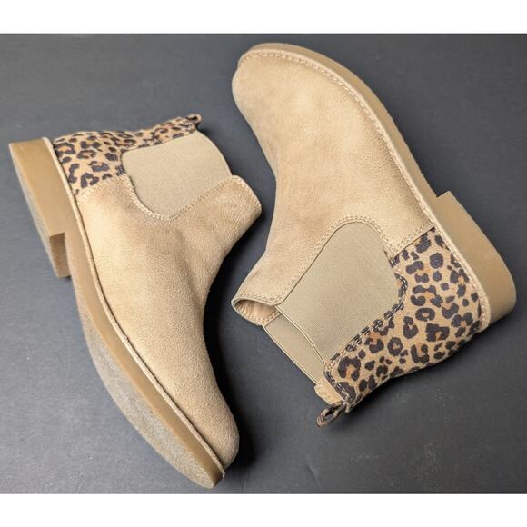 Seven Dials Marisah Ankle Boots WOMENS SIZE 8.5M Natural Leopard Print Booties - Picture 7 of 12
